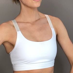 Allfenix size xs white compression sports bra